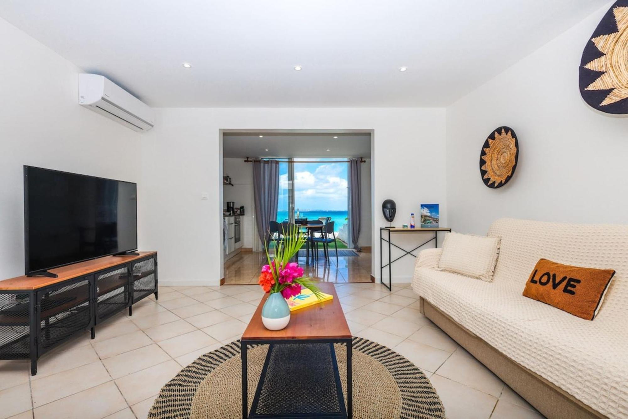Watalibi - Beachfront Apartment Grand-Case Exterior foto